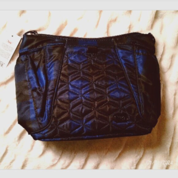 Brand New Lug Mini Shuffle in Buffalo Blue Check - Picture 1 of 4